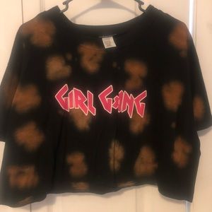 Girl gang crop top